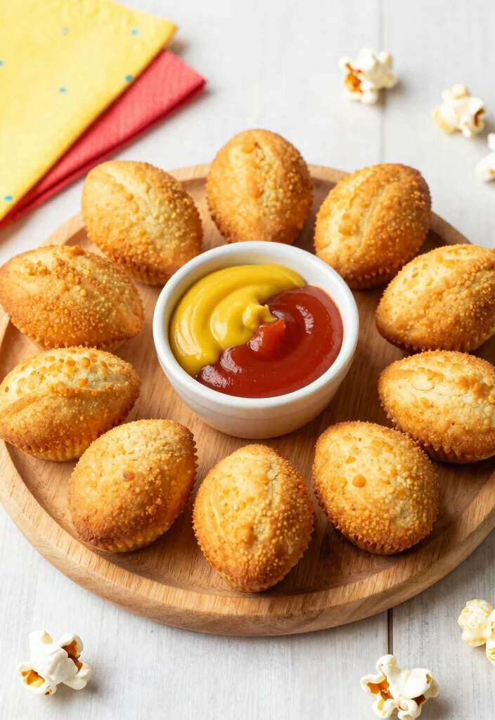 18 Dinner Recipes for Picky Eaters: Kid Approved Hits - 5. Mini Corn Dog Muffins 1