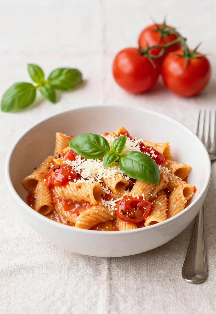18 Dinner Recipes for Picky Eaters: Kid Approved Hits - 8. Creamy Tomato Basil Pasta 1
