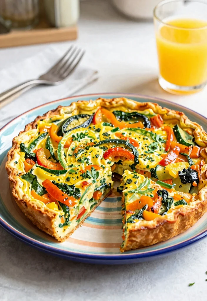 18 Easy Gluten Free Dinner Recipes for Busy Families - 13. Veggie-Packed Frittata 1