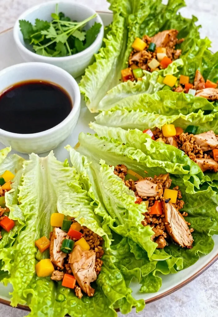 18 Easy Gluten Free Dinner Recipes for Busy Families - 14. Asian Chicken Lettuce Wraps 1