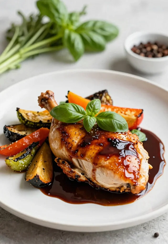 18 Easy Gluten Free Dinner Recipes for Busy Families - 15. Balsamic Glazed Chicken 1