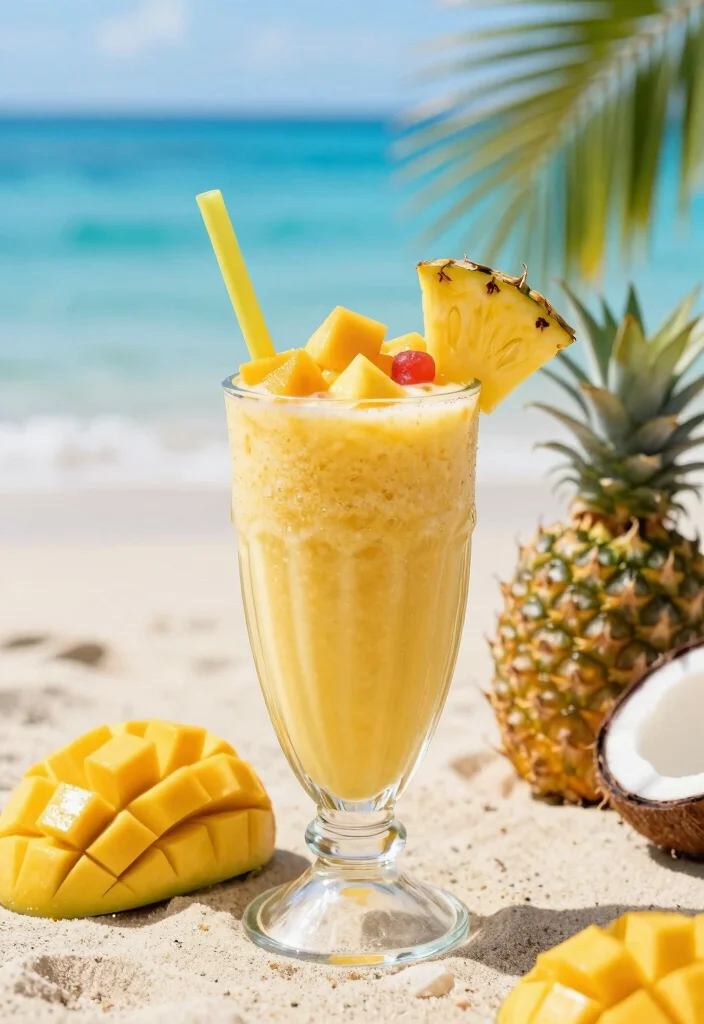 18 Fruit Smoothie Recipes Healthy Fresh Blends - 1. Tropical Paradise Smoothie 1