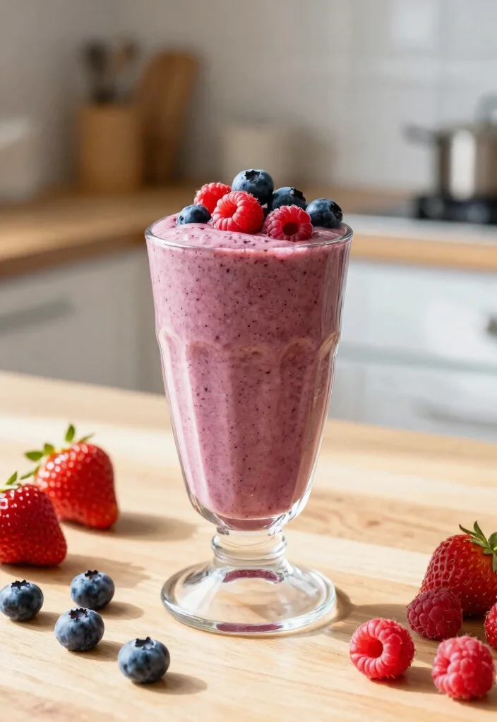 18 Fruit Smoothie Recipes Healthy Fresh Blends - 2. Berry Blast Smoothie 1