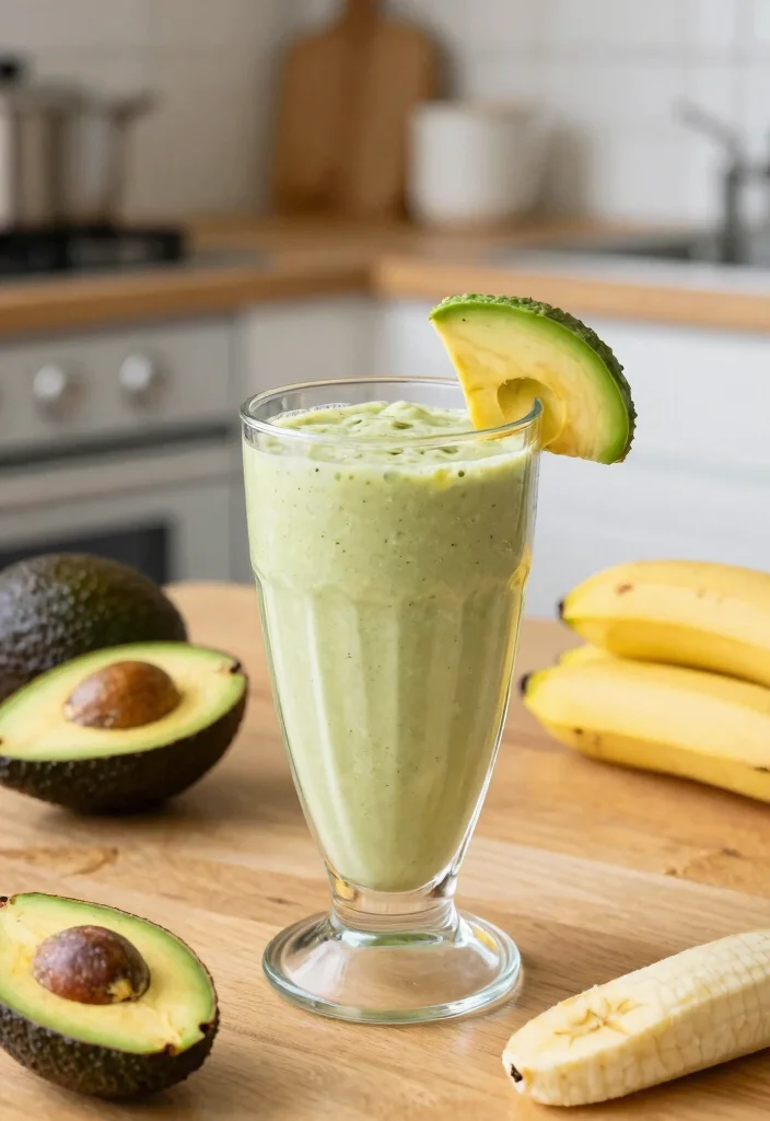 18 Fruit Smoothie Recipes Healthy Fresh Blends - 4. Creamy Avocado Banana Smoothie 1