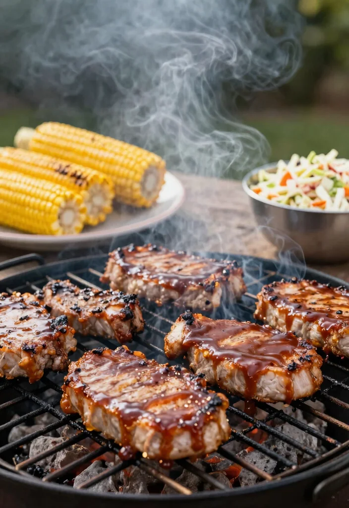 18 Grilled Pork Chop Recipes: Smoky Juicy Perfection - 15. BBQ Sauce Glaze 1