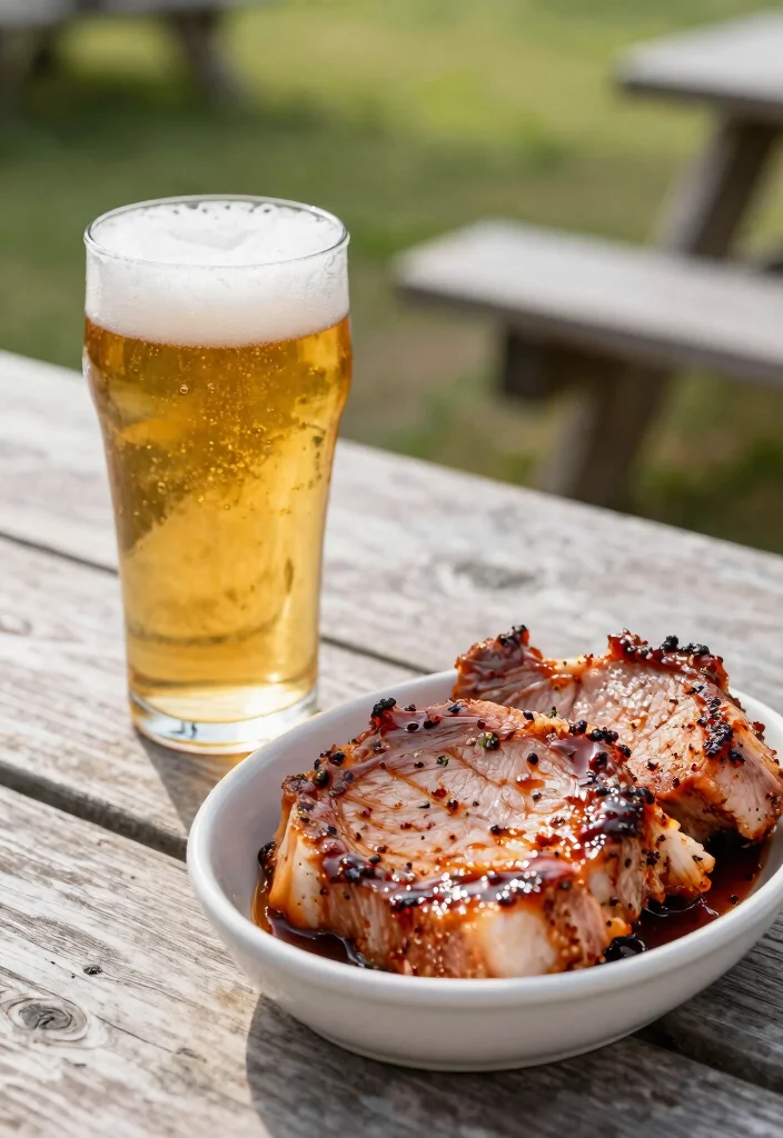 18 Grilled Pork Chop Recipes: Smoky Juicy Perfection - 17. Beer Marinade 1