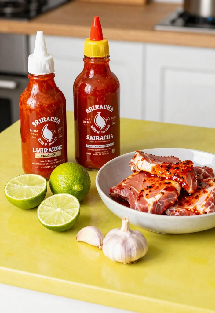 18 Grilled Pork Chop Recipes: Smoky Juicy Perfection - 9. Sriracha-Lime Marinade 1