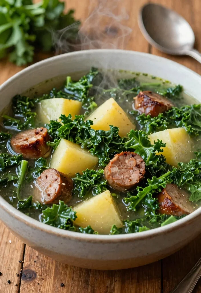 18 Ground Pork Sausage Recipes: Savory Comfort Meals - 13. Sausage and Kale Soup 1