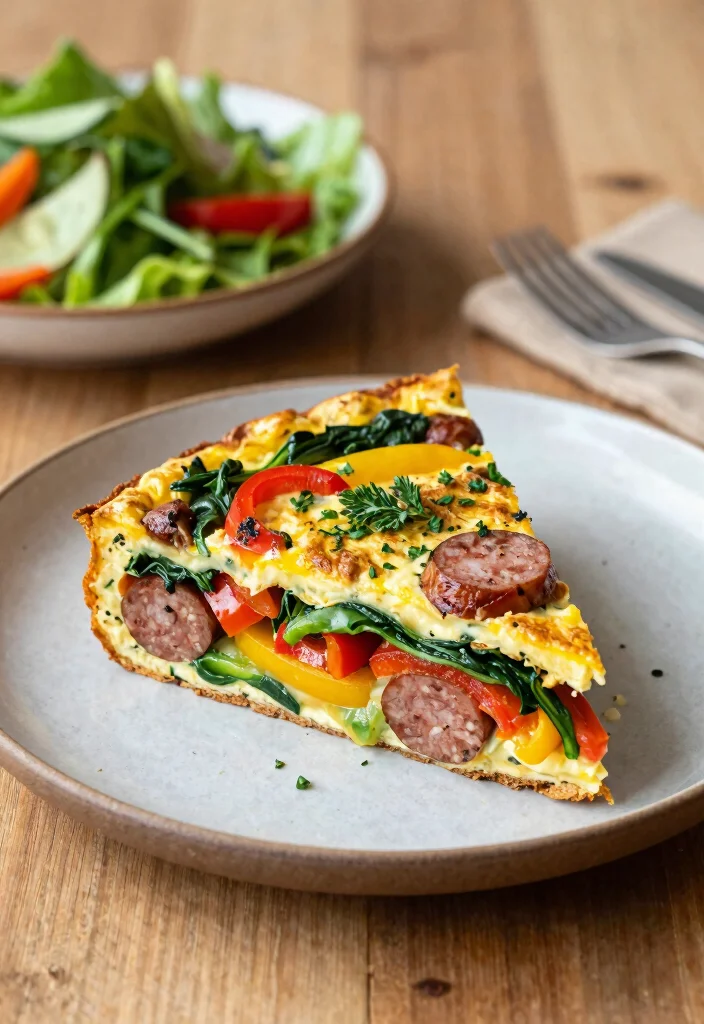 18 Ground Pork Sausage Recipes: Savory Comfort Meals - 14. Sausage and Veggie Frittata 1