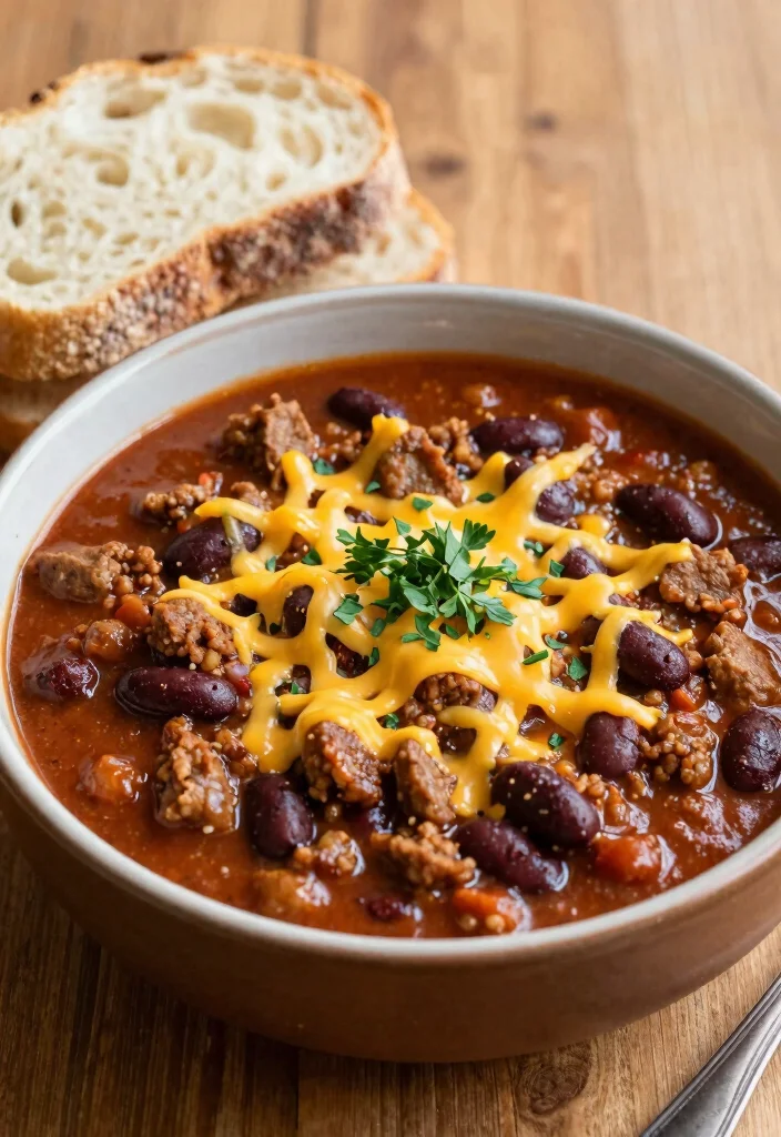 18 Ground Pork Sausage Recipes: Savory Comfort Meals - 17. Ground Pork Sausage Chili 1