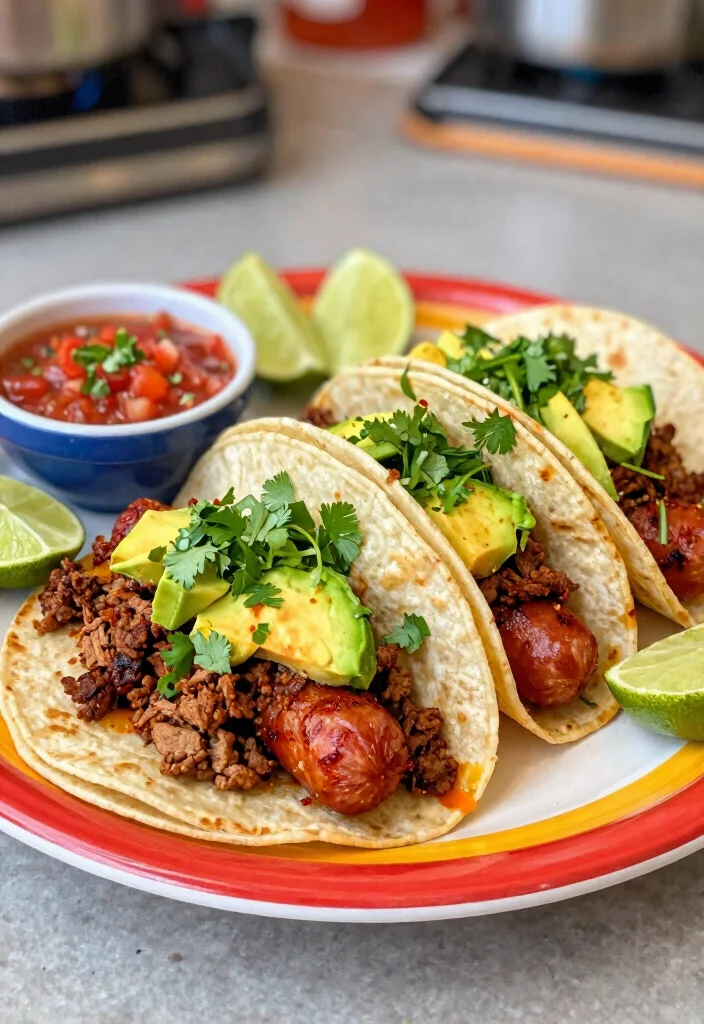 18 Ground Pork Sausage Recipes: Savory Comfort Meals - 4. Spicy Sausage Breakfast Tacos 1