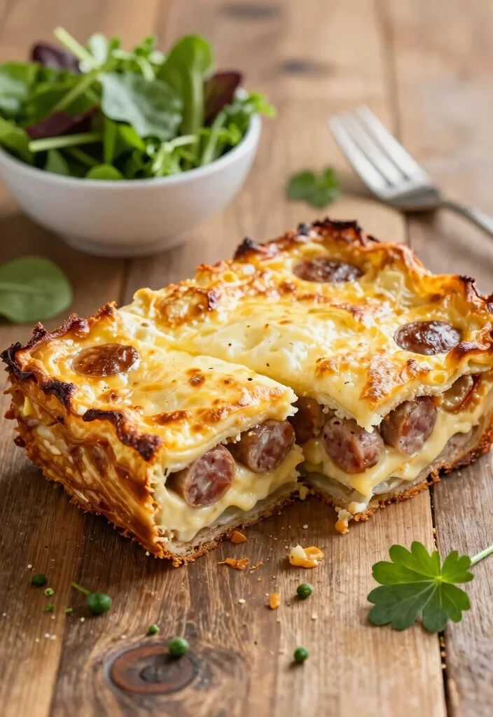 18 Ground Pork Sausage Recipes: Savory Comfort Meals - 8. Sausage and Cheese Breakfast Strata 1