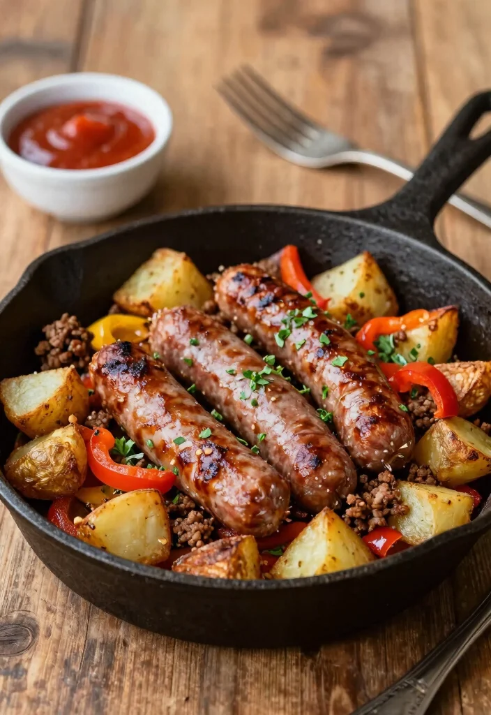 18 Ground Pork Sausage Recipes: Savory Comfort Meals - 9. Breakfast Sausage and Potato Hash 1