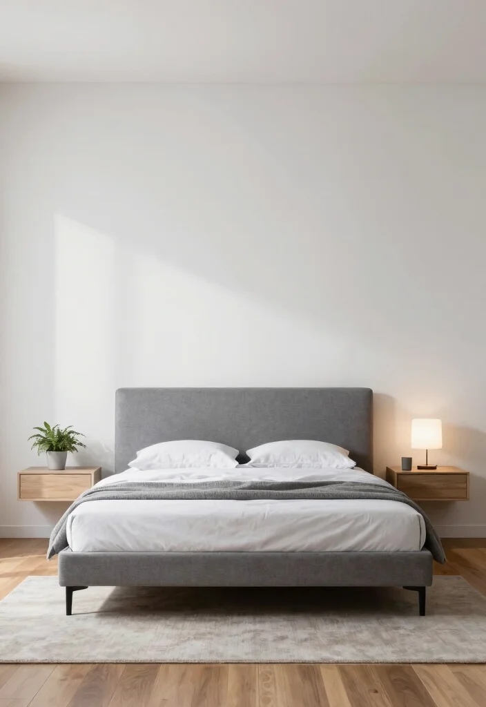 15 Bed Stand Design Ideas With Sleek Functional Style - 1. Floating Nightstands 1