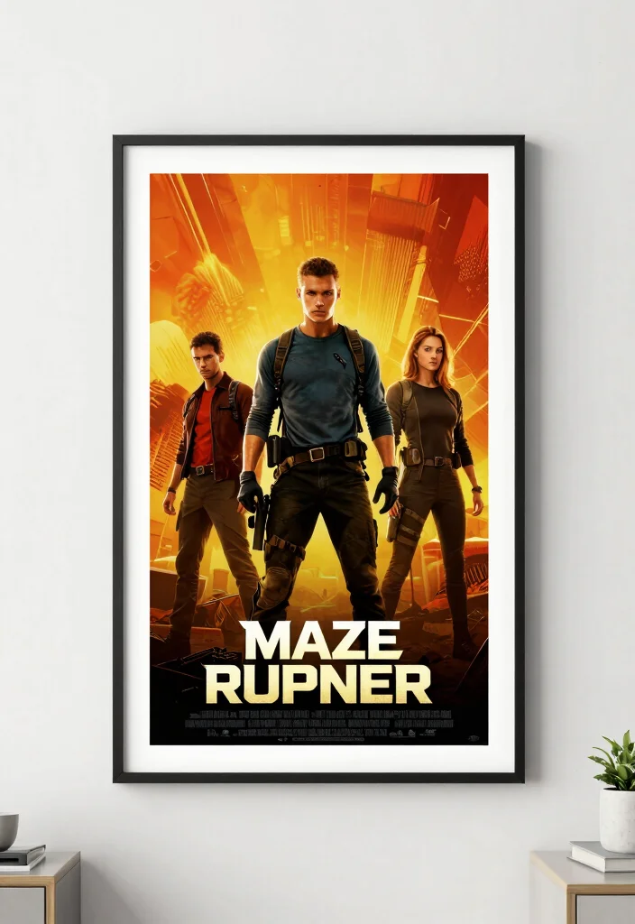 15 Maze Runner Poster 2026 Trending Ideas for a Bold Fandom Room 5 15 Maze Runner Poster 2026 Trending Ideas for a Bold Fandom Room - 4. Boldly Framed Statements 1