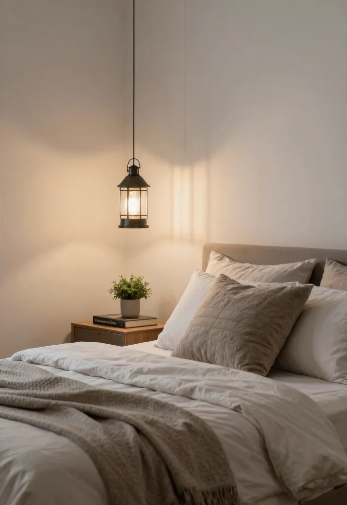 16 Geometric Pendant Light Ideas With Modern Statement Style - 6. The Minimalist Lantern 1