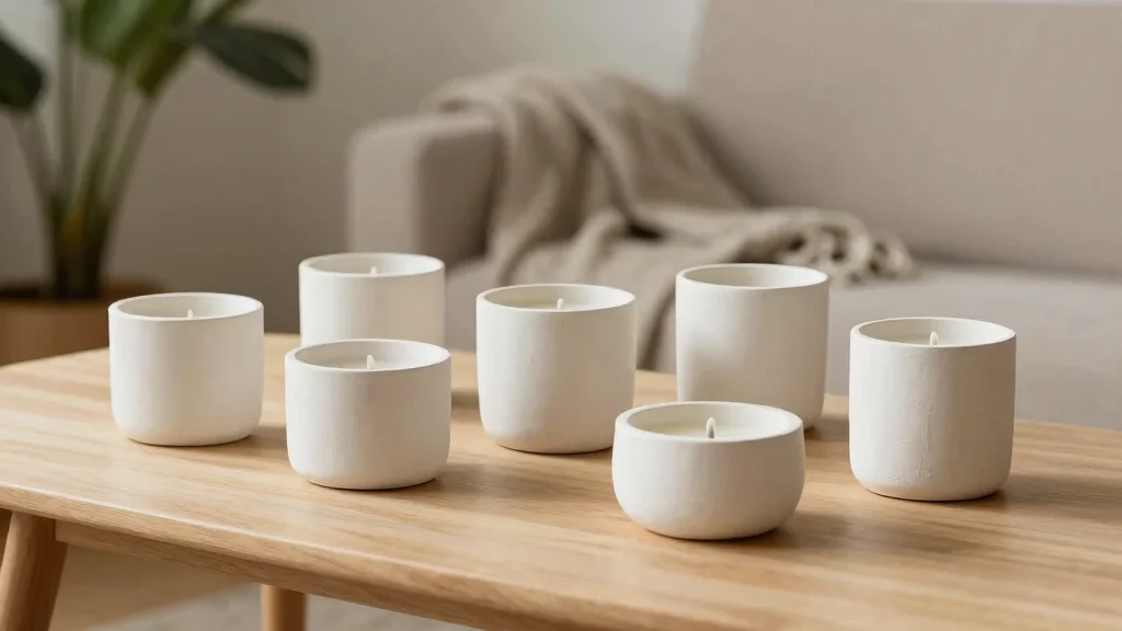 16 Plaster Candle Holder Ideas With Minimal Aesthetic