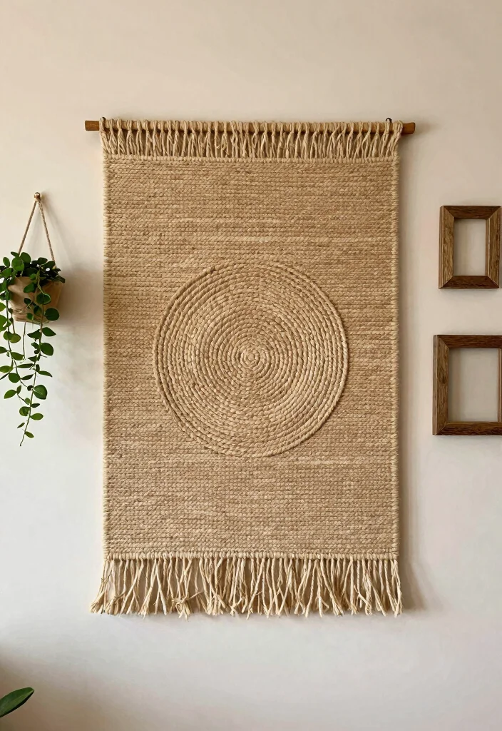 16 Shabby Chic Wall Decor Ideas With Vintage Romance 10 16 Shabby Chic Wall Decor Ideas With Vintage Romance - 9. Woven Wall Art 1