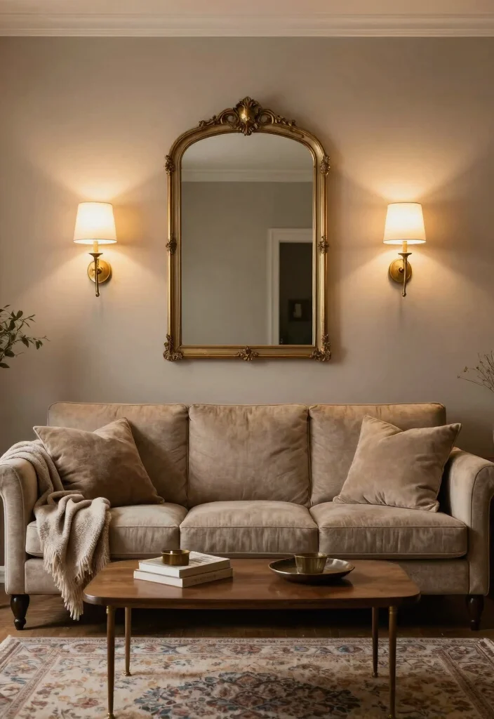 16 Wall Lamp Living Room Ideas With Cozy Ambient Glow 2 16 Wall Lamp Living Room Ideas With Cozy Ambient Glow - 1. Elegant Brass Sconces 1