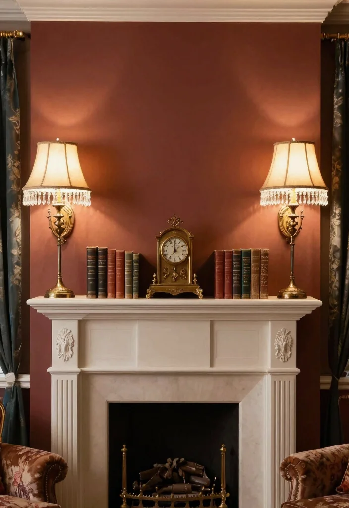 16 Wall Lamp Living Room Ideas With Cozy Ambient Glow 7 16 Wall Lamp Living Room Ideas With Cozy Ambient Glow - 6. Antique Replicas 1