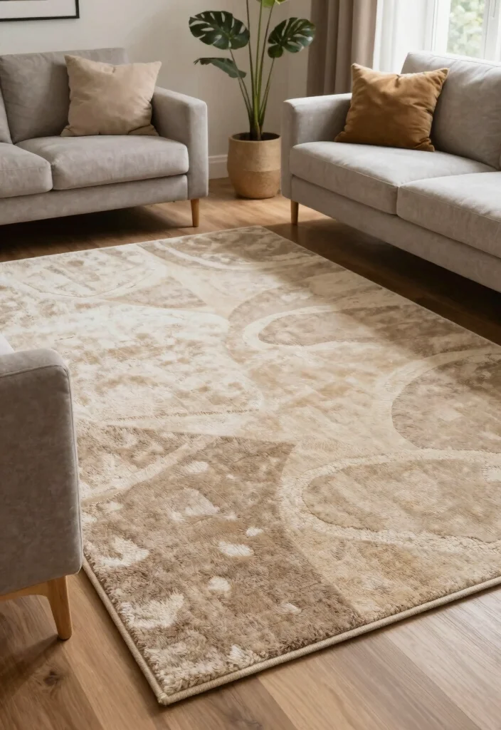 17 Living Room Carpet Ideas Area Rugs That Define the Space - 17. Customizable Rugs 1