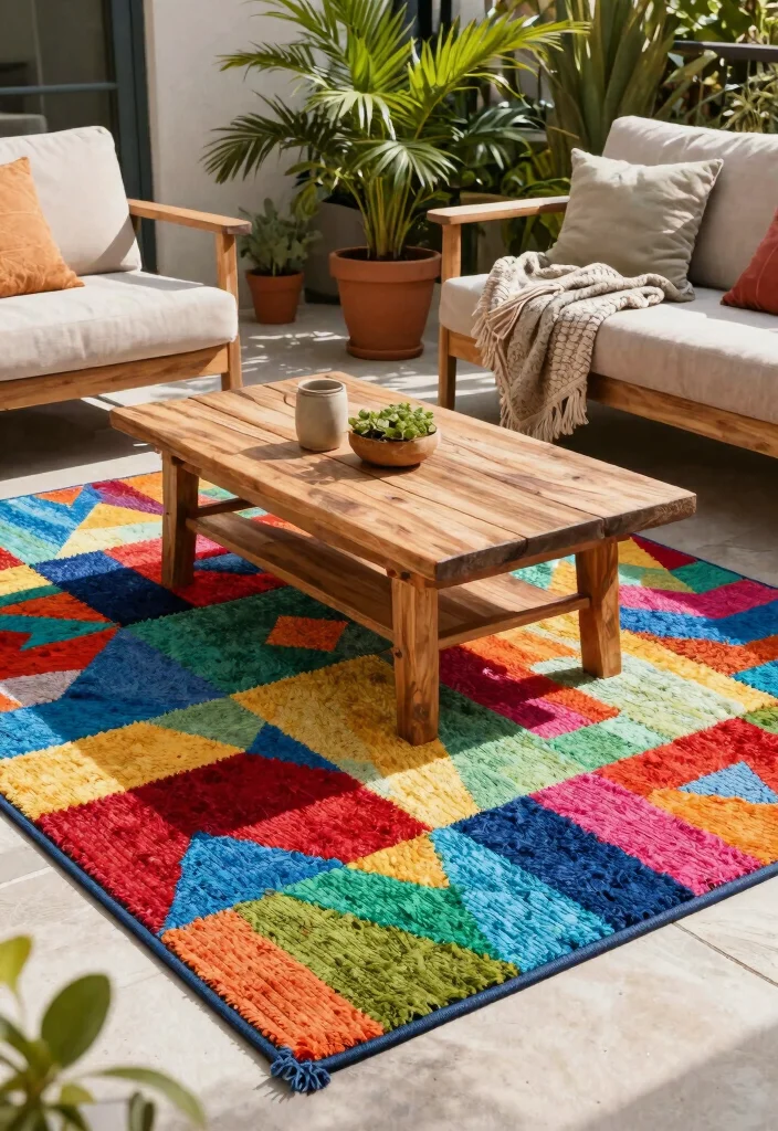 17 Living Room Carpet Ideas Area Rugs That Define the Space - 2. Recycled Plastic Rugs 1