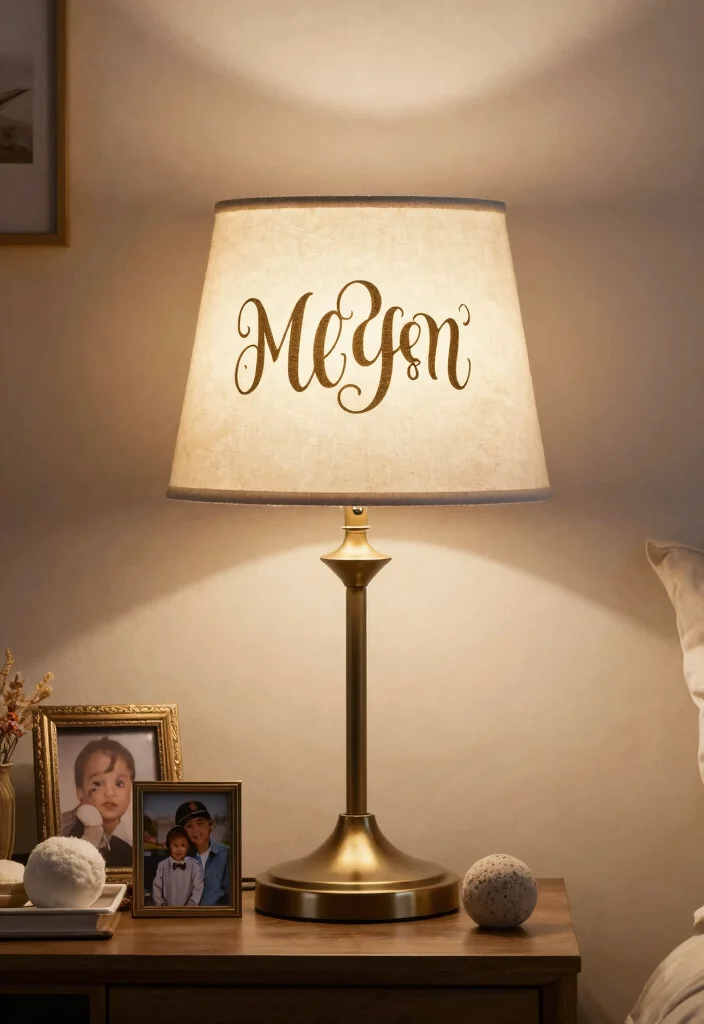 17 Shabby Chic Lamp Shades Ideas With Soft Vintage Touch 17 17 Shabby Chic Lamp Shades Ideas With Soft Vintage Touch - 16. Personalized Monograms 1