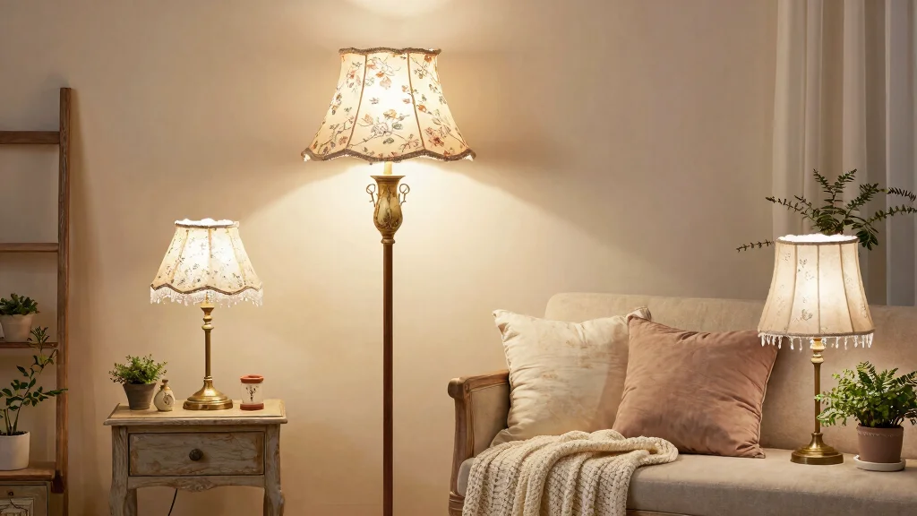17 Shabby Chic Lamp Shades Ideas With Soft Vintage Touch