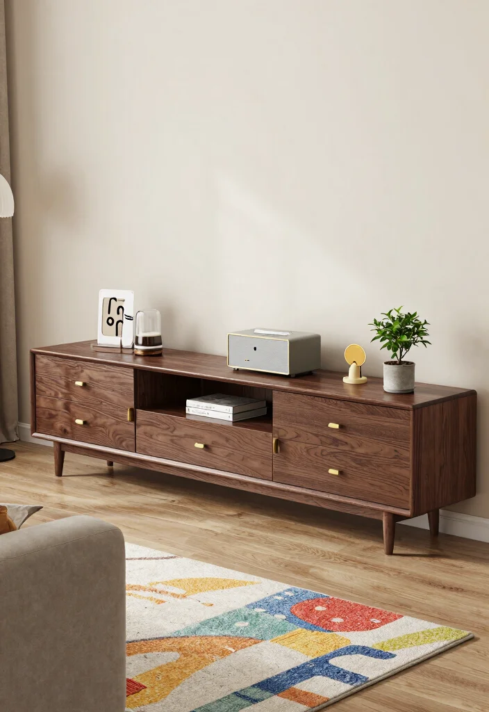 17 TV Stand Cabinet Ideas With Smart Storage Solutions 4 17 TV Stand Cabinet Ideas With Smart Storage Solutions - 3. Multifunctional Marvels 1