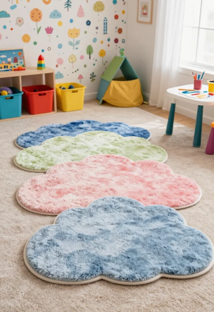 18 Area Rug Over Carpet Ideas That Layer Beautifully 9 18 Area Rug Over Carpet Ideas That Layer Beautifully - 8. Add a Playful Touch 1