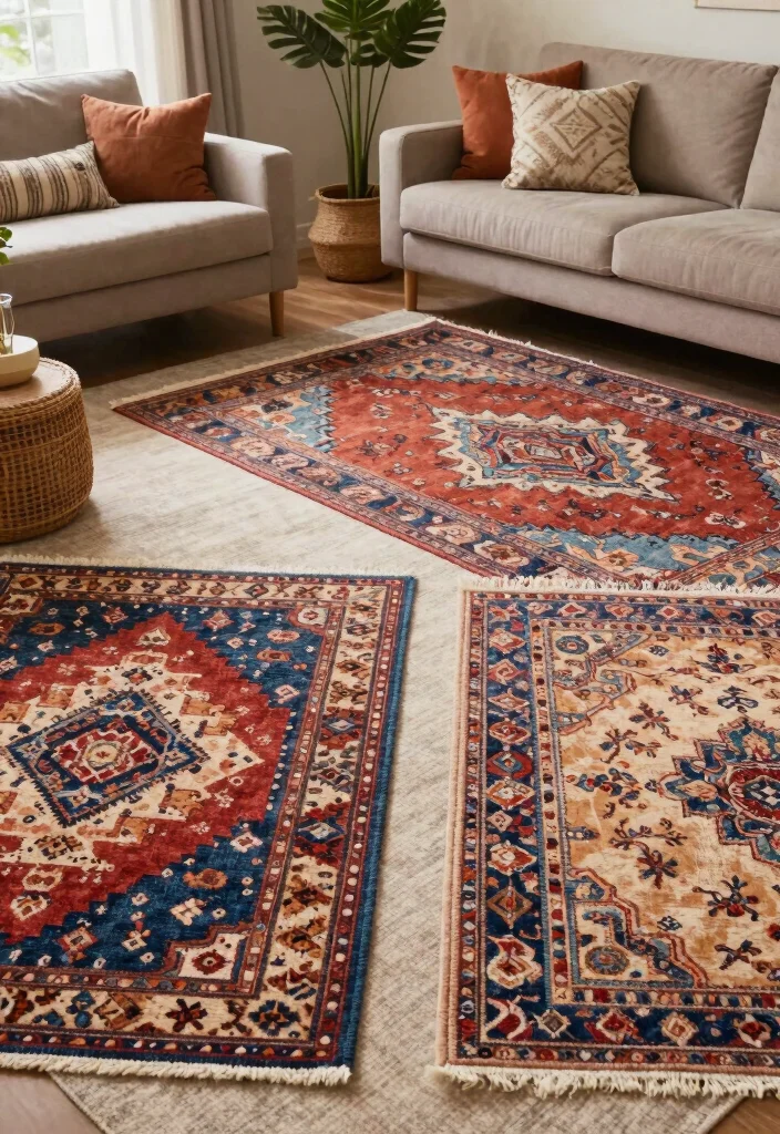 18 Area Rug Over Carpet Ideas That Layer Beautifully 20 18 Area Rug Over Carpet Ideas That Layer Beautifully - Conclusion 1