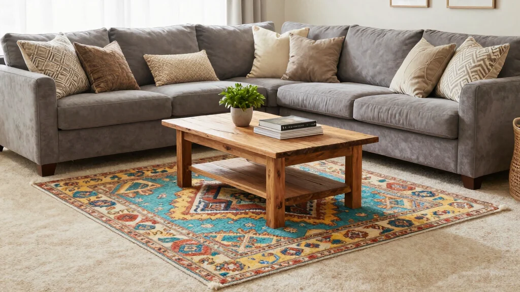 18 Area Rug Over Carpet Ideas That Layer Beautifully