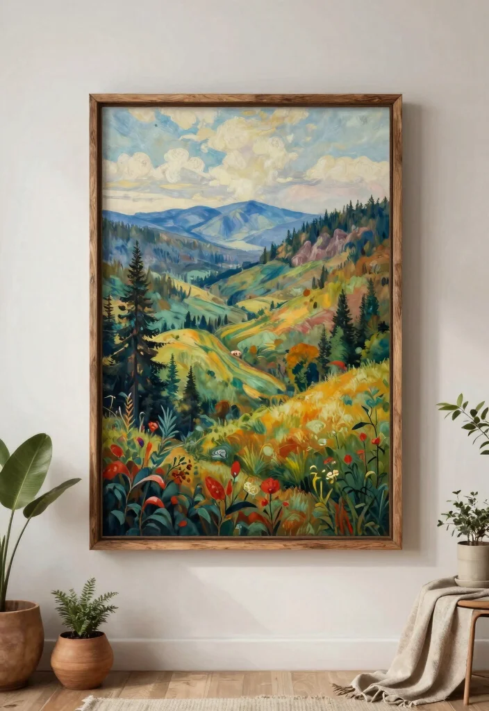 18 Boho Wall Decor Ideas With Free Spirited Charm 15 18 Boho Wall Decor Ideas With Free Spirited Charm - 14. Nature-Inspired Art 1