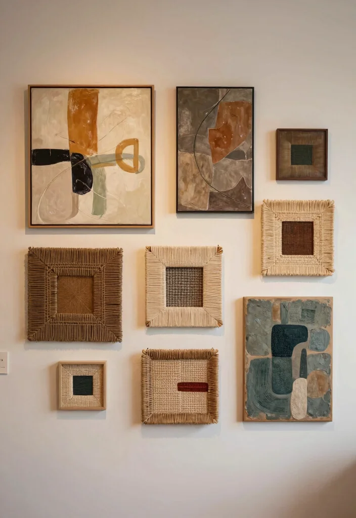 18 Boho Wall Decor Ideas With Free Spirited Charm 8 18 Boho Wall Decor Ideas With Free Spirited Charm - 7. Handmade Wall Art 1