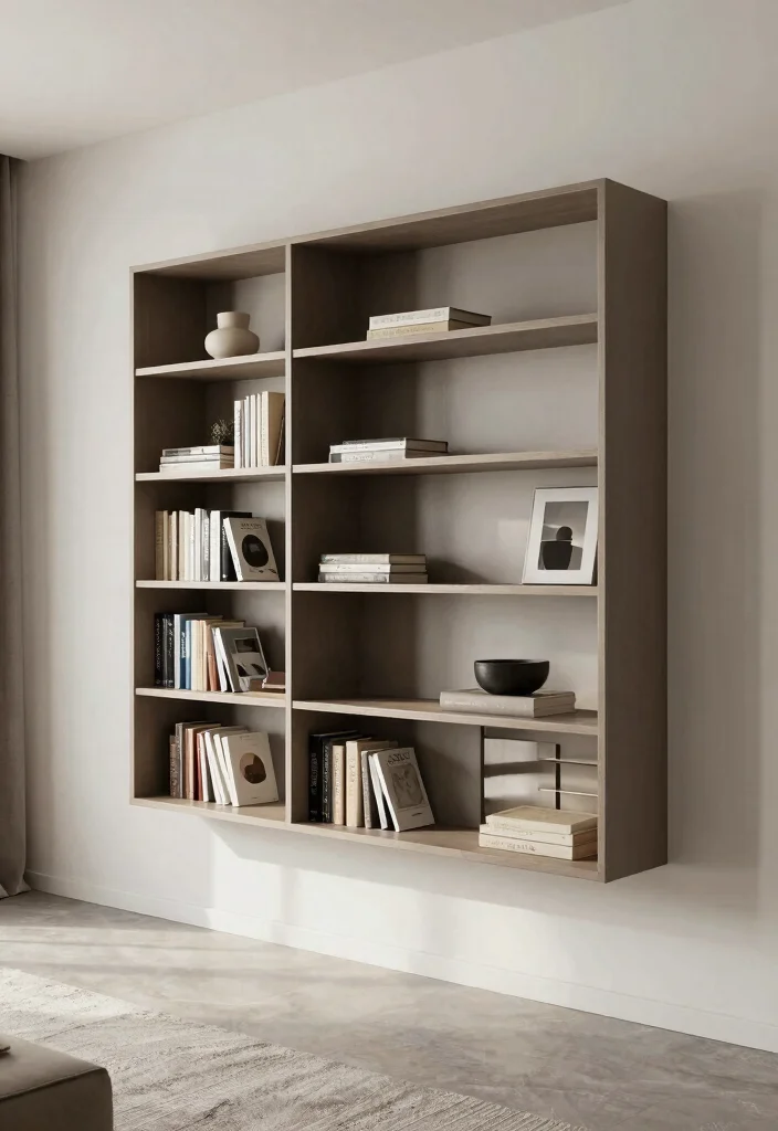 18 Bookshelf Hidden Door Ideas With Secret Room Vibes 3 18 Bookshelf Hidden Door Ideas With Secret Room Vibes - 2. Sleek Modern Design for Minimalist Spaces 1