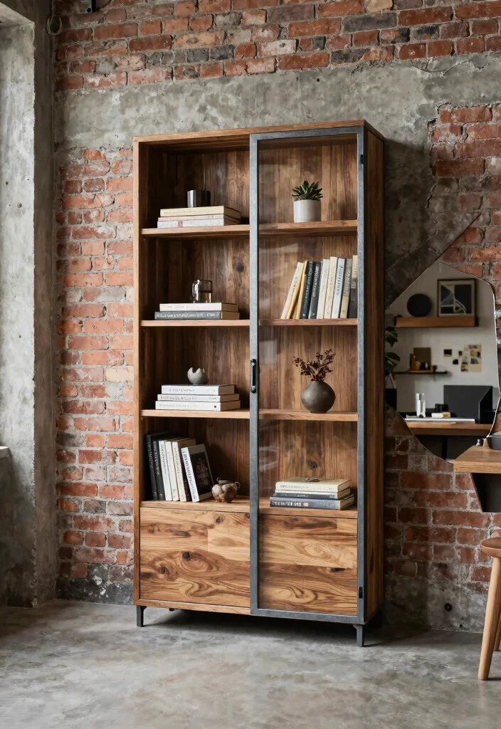 18 Bookshelf Hidden Door Ideas With Secret Room Vibes 7 18 Bookshelf Hidden Door Ideas With Secret Room Vibes - 6. Industrial Loft Style Bookshelves 1