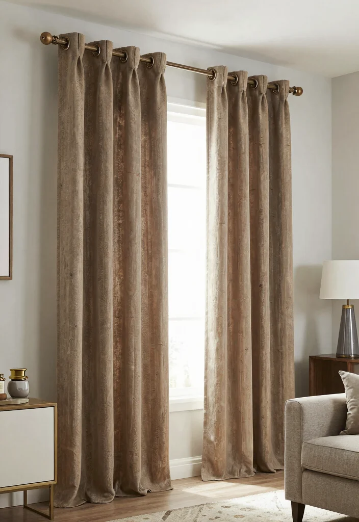 18 Curtains Living Room 2026 Trending Modern Ideas That Elevate Your Space 12 18 Curtains Living Room 2026 Trending Modern Ideas That Elevate Your Space - 11. Statement Hardware for a Modern Touch 1