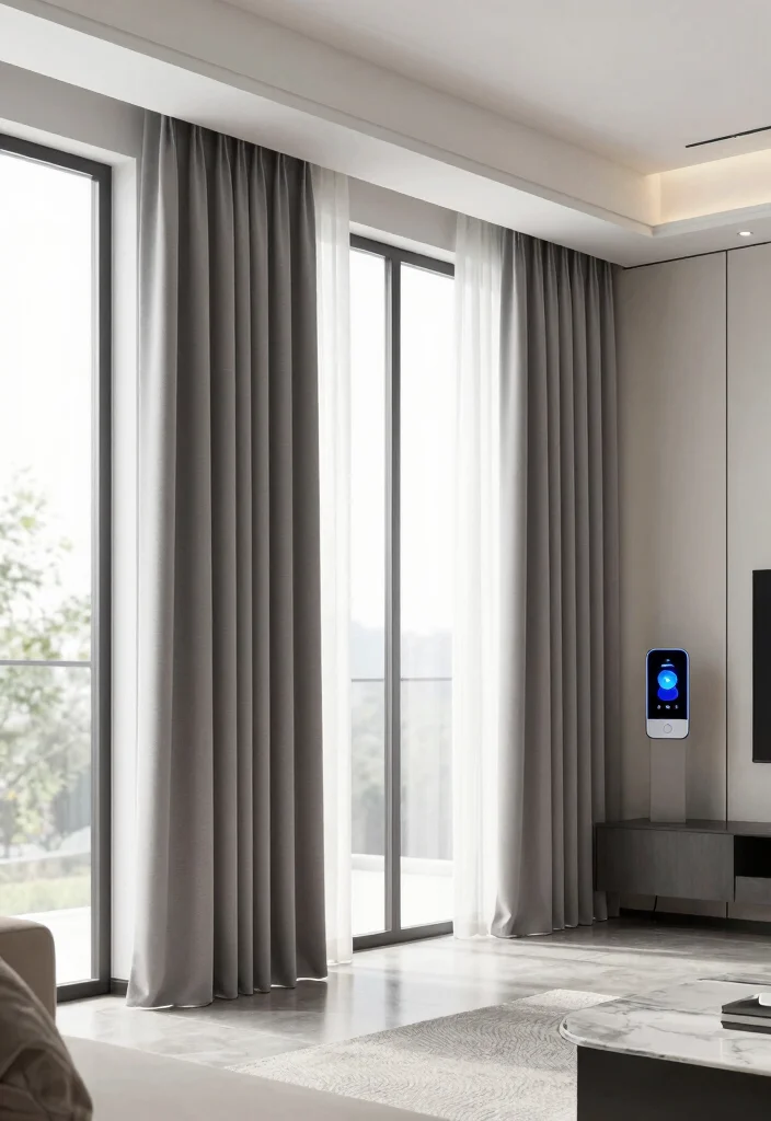 18 Curtains Living Room 2026 Trending Modern Ideas That Elevate Your Space 15 18 Curtains Living Room 2026 Trending Modern Ideas That Elevate Your Space - 14. Smart Curtains for Modern Living 1