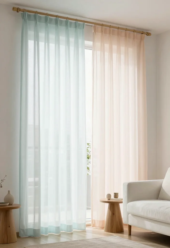 18 Curtains Living Room 2026 Trending Modern Ideas That Elevate Your Space 4 18 Curtains Living Room 2026 Trending Modern Ideas That Elevate Your Space - 3. Minimalist Designs for Serenity 1